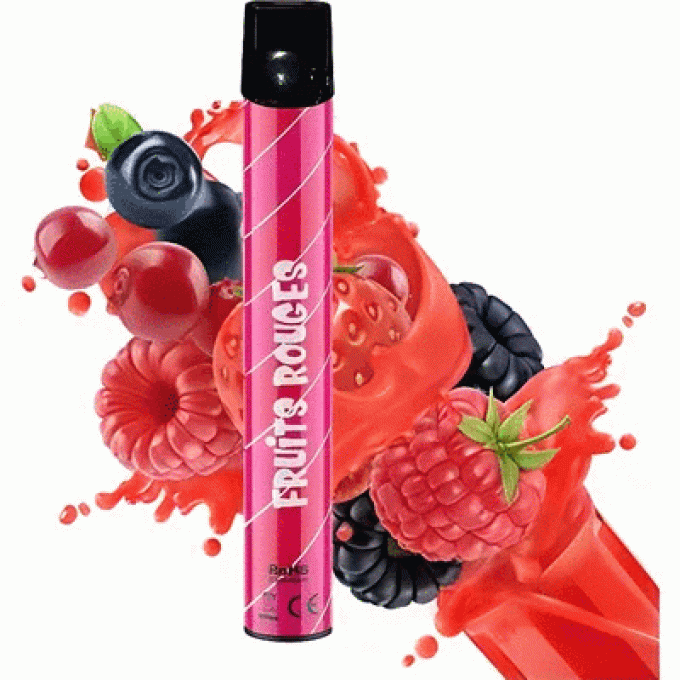 W PUFF FRUITS ROUGES